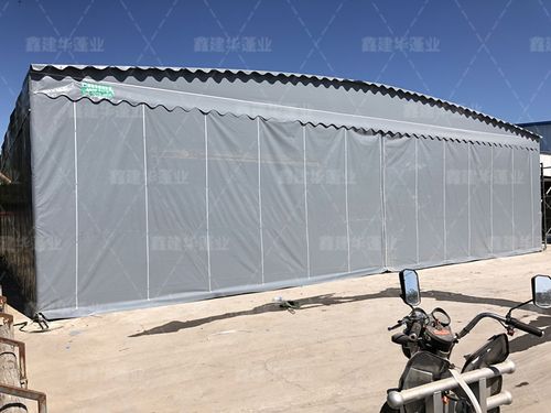 定制大型伸缩活动雨篷，助力南浔区活动组织新高度